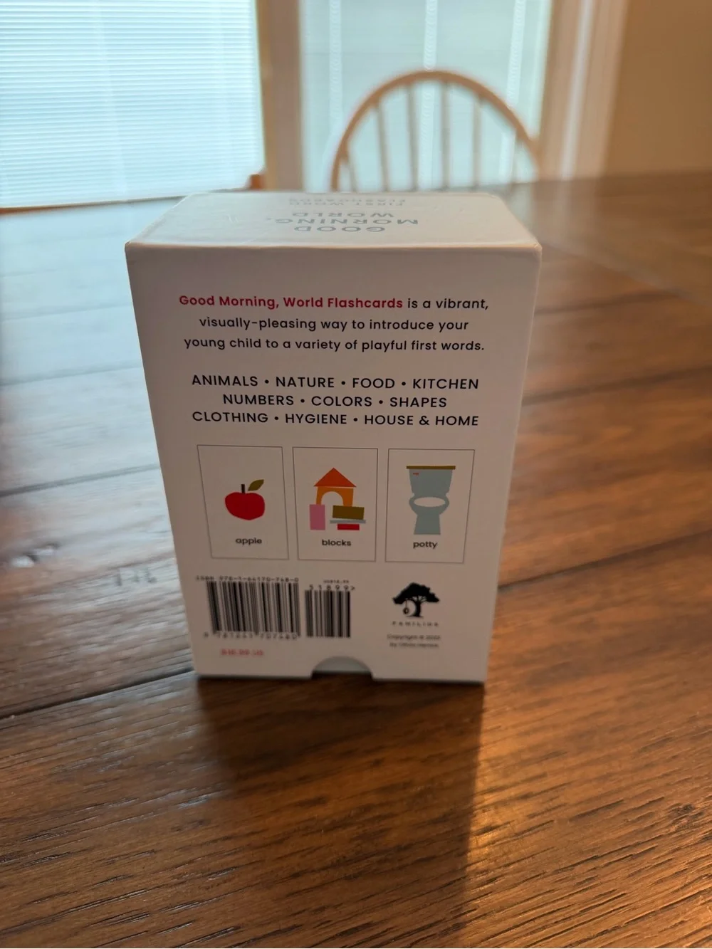 Good Morning, World 100 First Word Flashcards Toddler Learning Cards